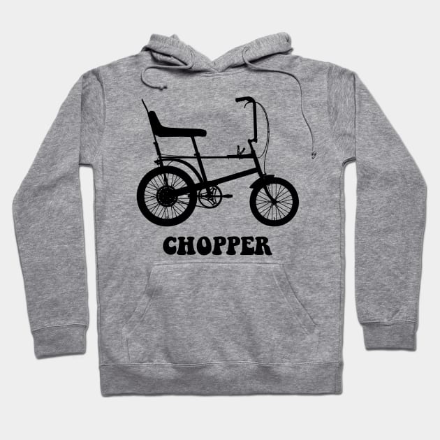 Raleigh Chopper Bicycle Hoodie by nutandboltdesign